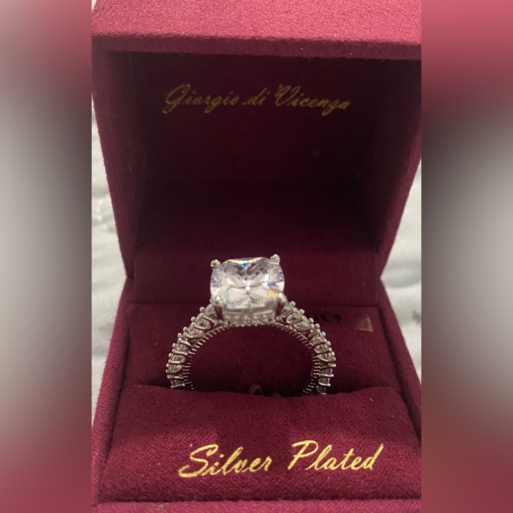 Giorgio Di Vicenza Silver Plated Ring NIB - Picture 4 of 8